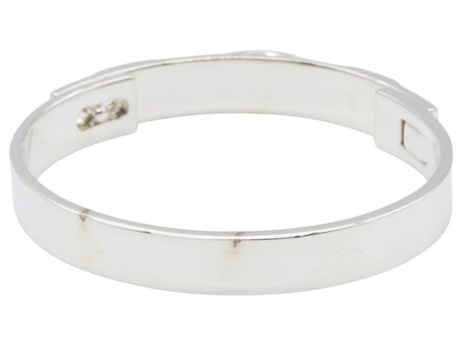 Hermès Hermes Collier de Chien Hangle SH Bangle Silber - Ansicht 2