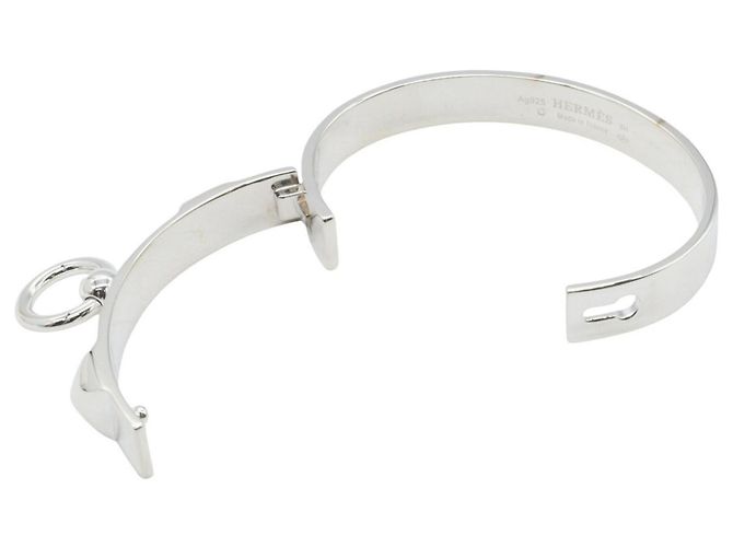 Hermès Hermes Collier de Chien Hangle SH Bangle Silber - Ansicht 3