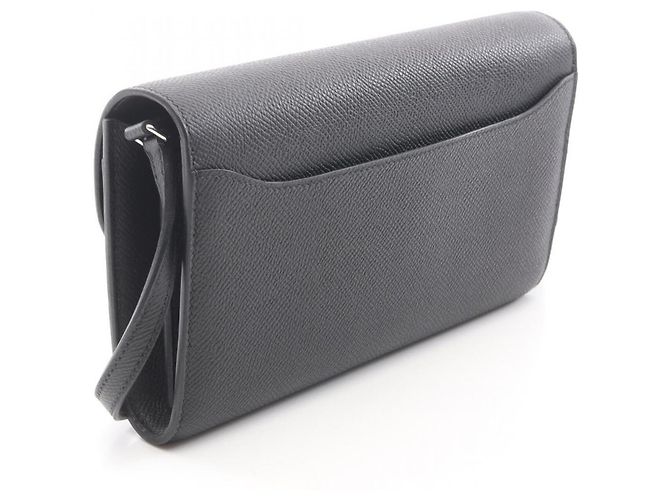 Hermès Hermes Constance Long To Go Schultertasche Schwarz - Ansicht 2