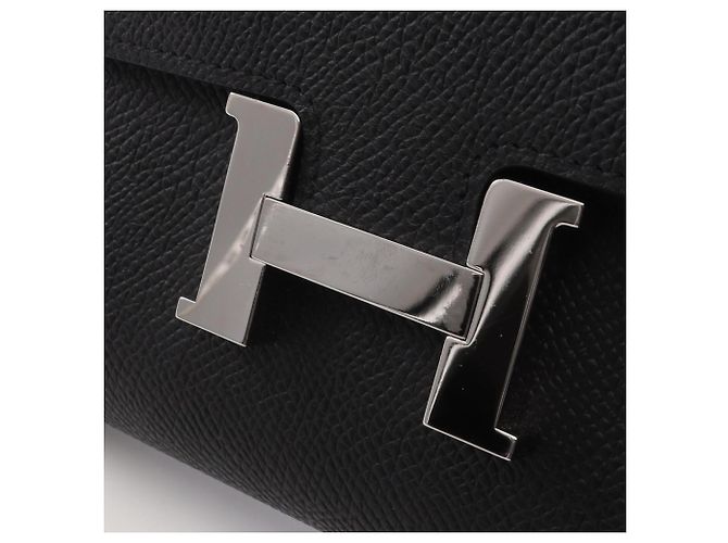 Hermès Hermes Constance Long To Go Schultertasche Schwarz - Ansicht 8