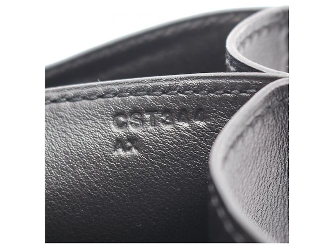 Hermès Borsa a tracolla Hermes Constance 3 24 Descheine Nero Beige - vista 5
