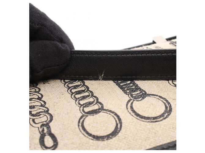 Hermès Borsa a tracolla Hermes Constance 3 24 Descheine Nero Beige - vista 7
