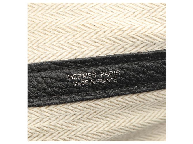 Hermès Borsa Tote Hermes Garden Party PM Nero - vista 4