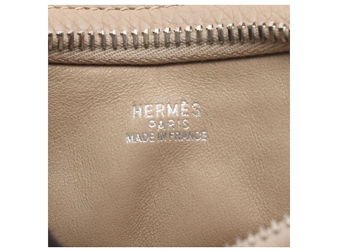 Hermès Borsa a Spalla Hermes Caporal Tourterelle Grigia Beige - vista 4