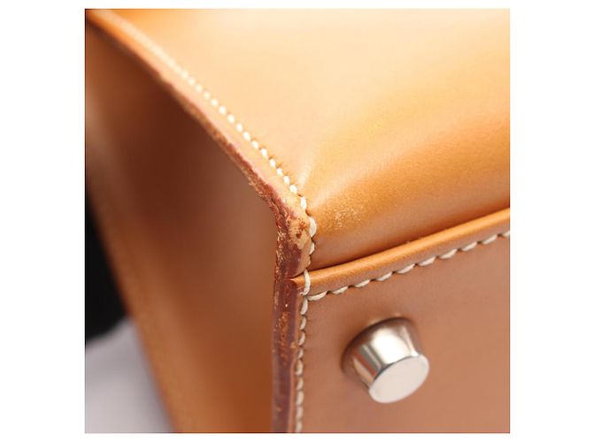 Hermès Borsa Hermes Kelly 32 Marrone - vista 12