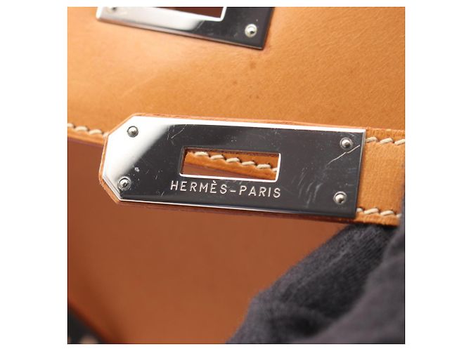 Hermès Borsa Hermes Kelly 32 Marrone - vista 14