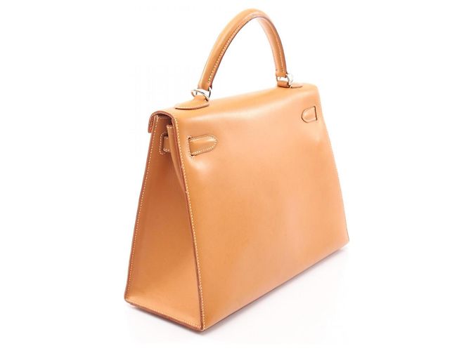 Hermès Borsa Hermes Kelly 32 Marrone - vista 2