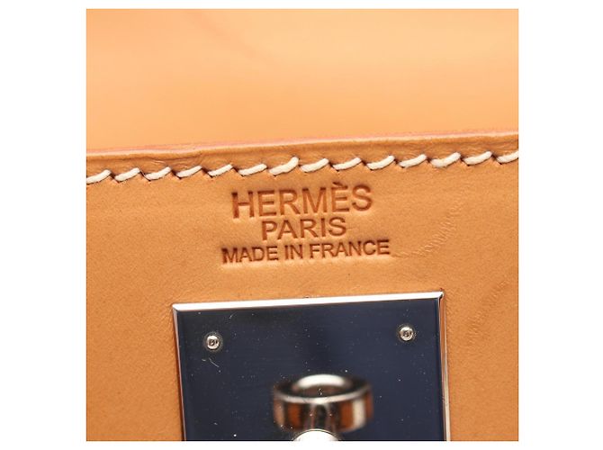 Hermès Borsa Hermes Kelly 32 Marrone - vista 4