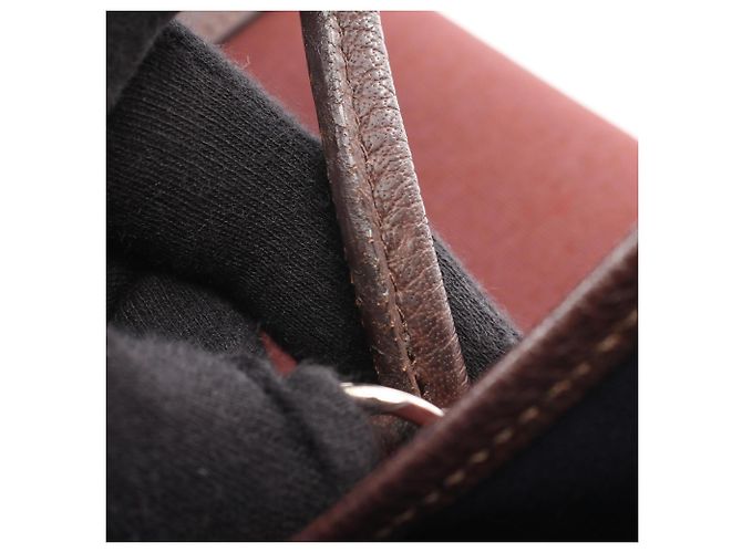 Hermès Borsa Tote Hermes Garden Party TPM Marrone - vista 10