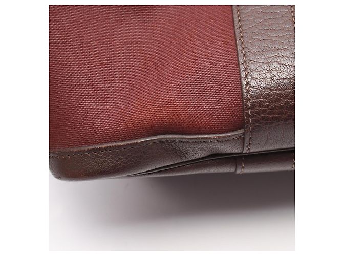 Hermès Borsa Tote Hermes Garden Party TPM Marrone - vista 6