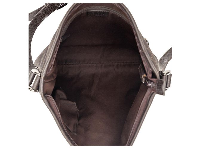 Borsa a tracolla Abbey in tela GG Gucci Marrone - vista 6