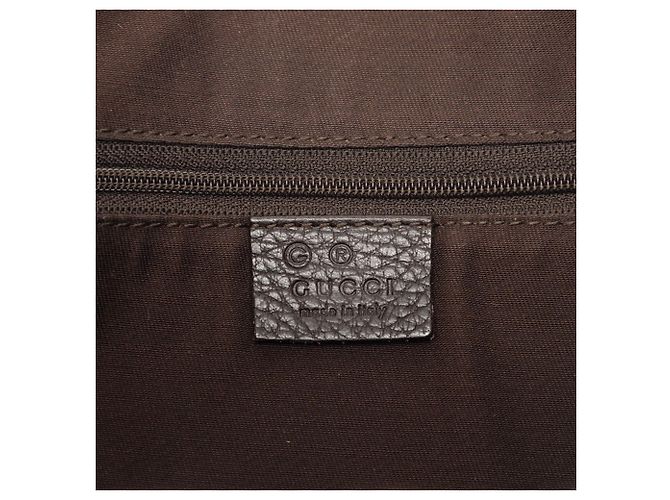 Borsa a tracolla Abbey in tela GG Gucci Marrone - vista 7