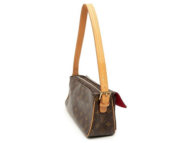 Borsa a tracolla Louis Vuitton Monogram Vivacite MM Marrone - vista 2