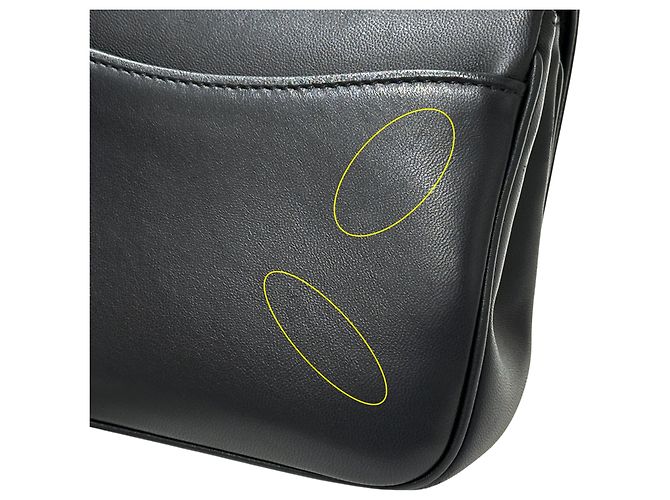 Borsa a mano Chanel in pelle nera Nero - vista 12