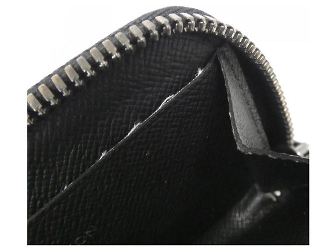 Porta-moedas Monogram Eclipse Louis Vuitton Preto - vista 6