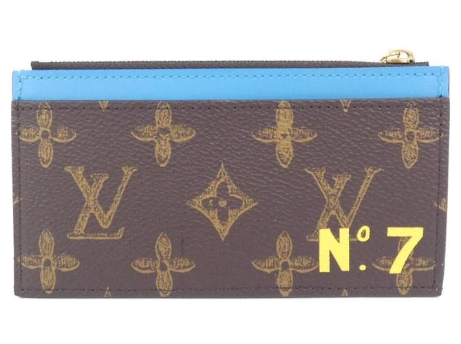Tarjetero Monogram Louis Vuitton Castaño - vista 2