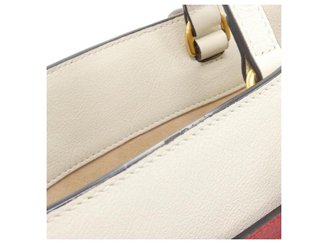 Borsa Gucci DIANA in pelle bianca - vista 5