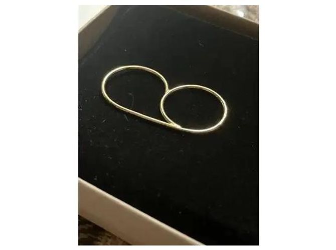 Autre Marque Atelier Paulin Bague Double Artemis en Or Jaune Doré - vue 8