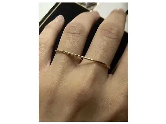 Autre Marque Atelier Paulin Bague Double Artemis en Or Jaune Doré - vue 9