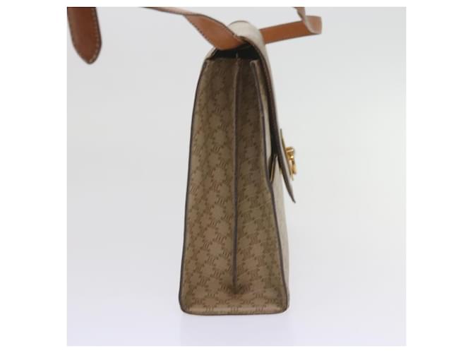 Céline Celine Vintage Macadam Canvas Medium Beige - vista 4
