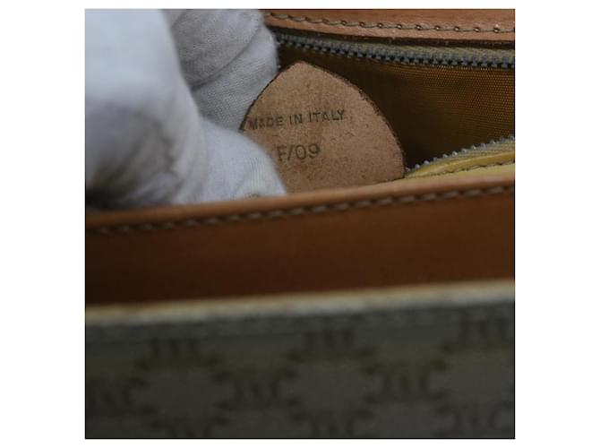 Céline Celine Vintage Macadam Canvas Medium Beige - vista 6
