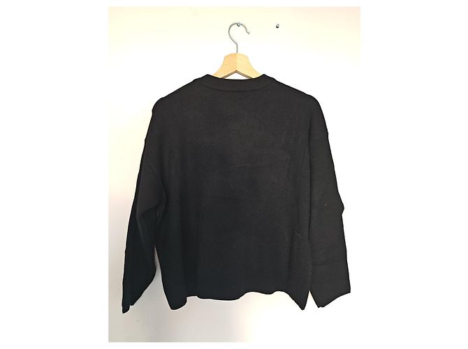 Autre Marque Jersey Moewy negro detalle ganchillo - vista 10