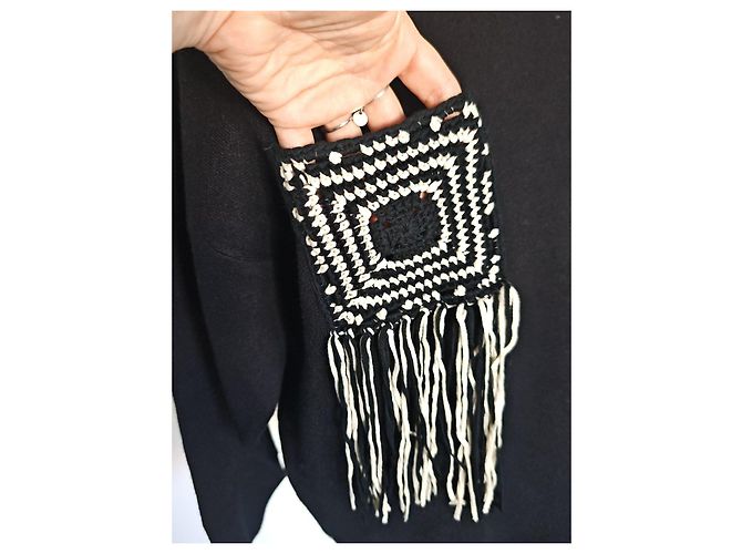 Autre Marque Jersey Moewy negro detalle ganchillo - vista 16
