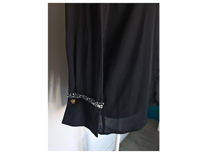 Blusa Zara Nera con Dettagli Testurizzati Nero - vista 14