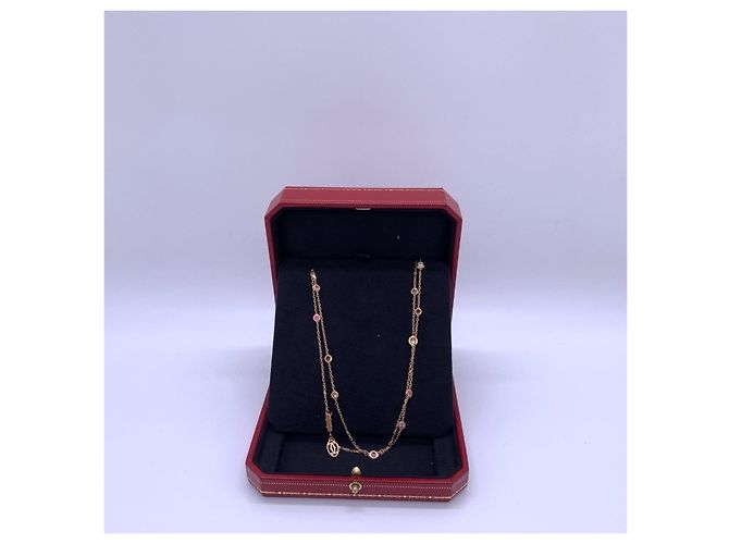 Collana Cartier Diade Infinity Star Oro 18k D'oro - vista 3