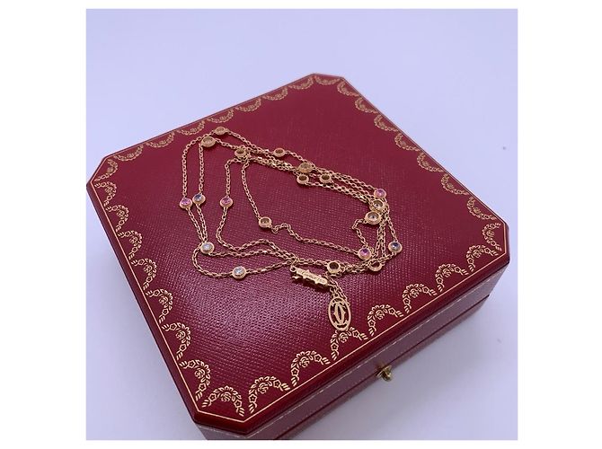 Collana Cartier Diade Infinity Star Oro 18k D'oro - vista 8