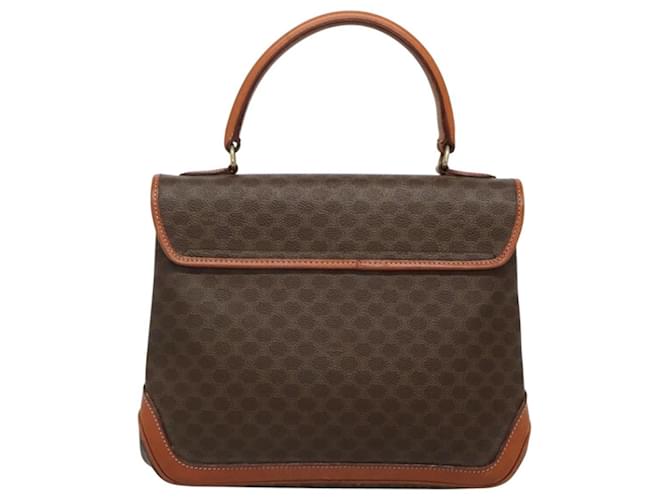Céline Celine Vintage Macadam Canvas Marrone - vista 2