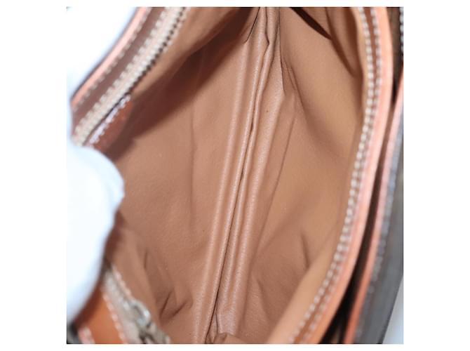 Céline Celine Vintage Macadam Canvas Marrone - vista 5