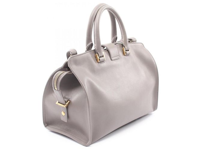 Bolso Petit Cabas Y-line Yves Saint Laurent Castaño - vista 2