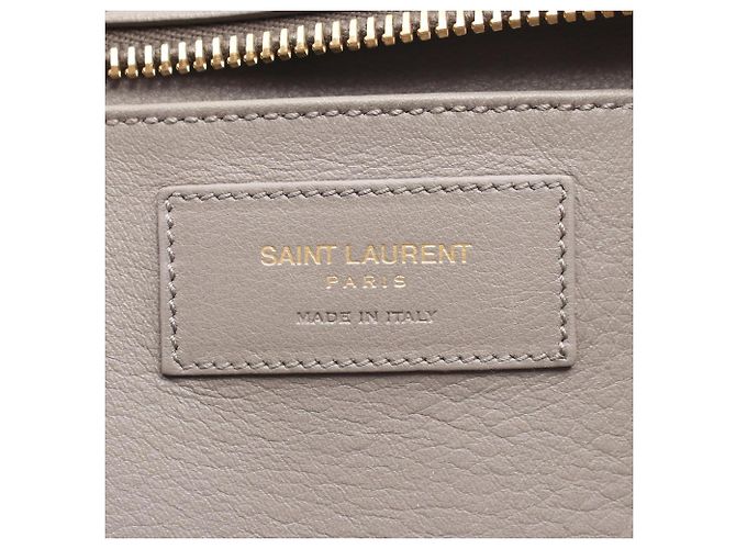 Bolso Petit Cabas Y-line Yves Saint Laurent Castaño - vista 4