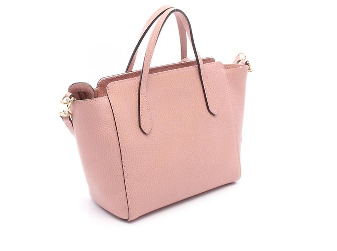 Borsa 2-Way Gucci Swing Mini Rosa - vista 2