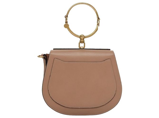 Chloé Chloe Nile Leather Medium Rosa - vista 2