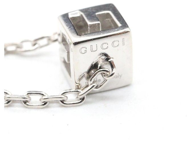 Bracciale con charm in argento Gucci - vista 4