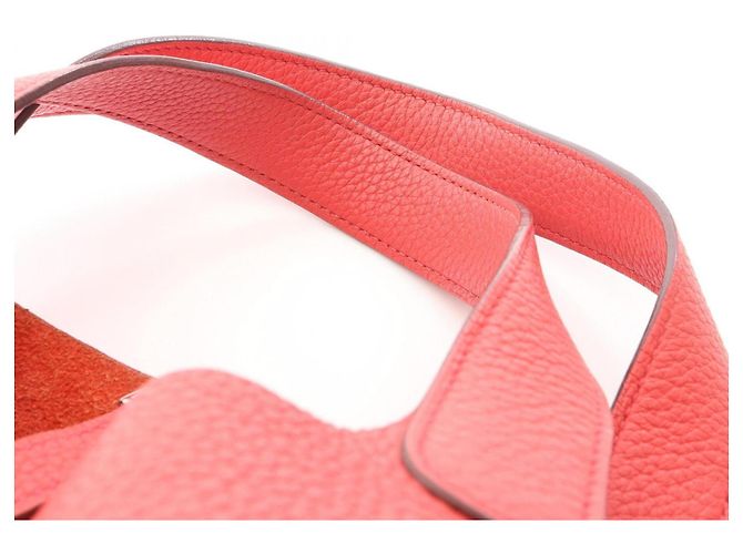 Hermès Borsa Hermes Picotin Lock MM Bougainvillea Rosa - vista 7