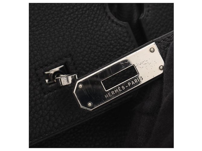Hermès Borsa Hermes Birkin 35 Nero - vista 10