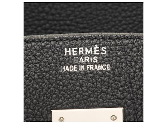 Hermès Borsa Hermes Birkin 35 Nero - vista 4