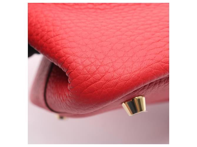 Hermès Borsa Hermes Picotin Lock PM Rosso - vista 8
