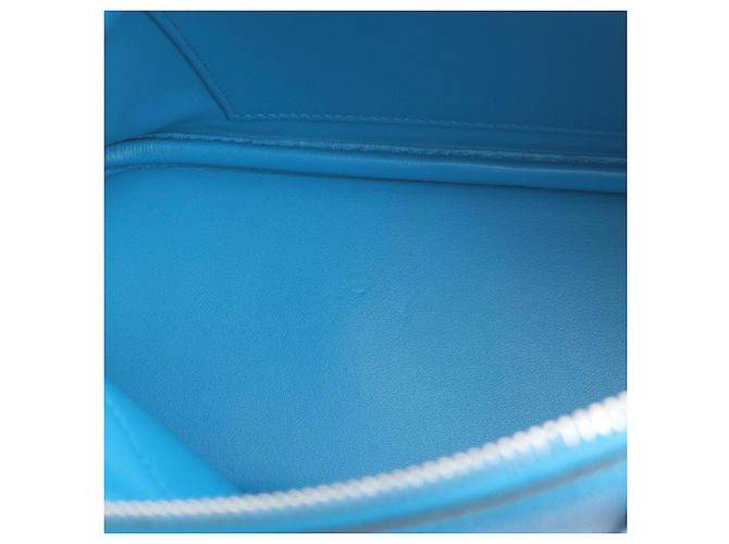 Hermès Borsa Hermes Bolide 27 Blu - vista 10