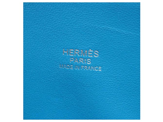 Hermès Borsa Hermes Bolide 27 Blu - vista 4