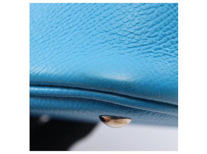 Hermès Borsa Hermes Bolide 27 Blu - vista 6