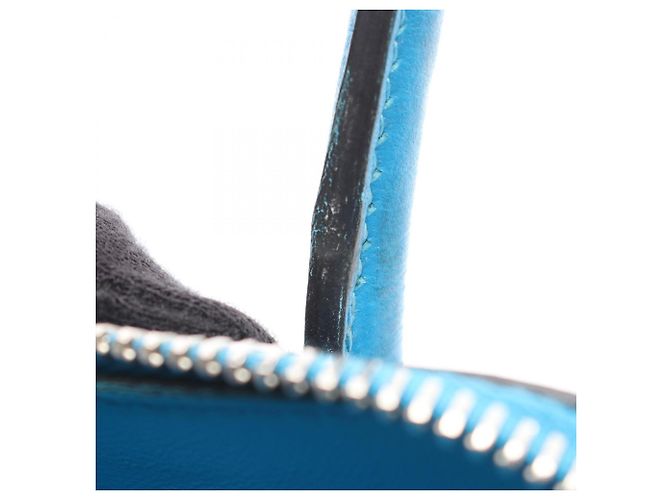 Hermès Borsa Hermes Bolide 27 Blu - vista 7