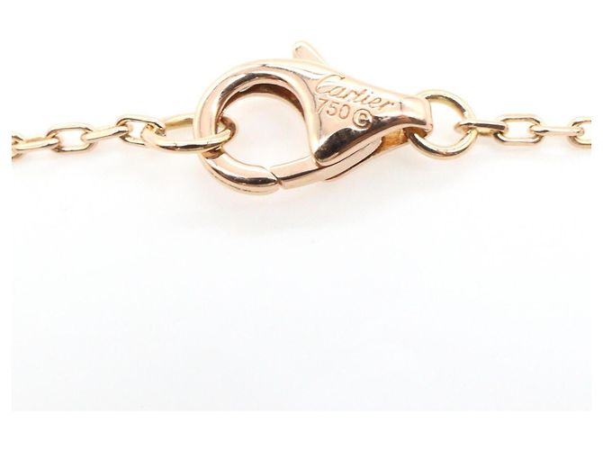 Collana Cartier Double C Diamante D'oro - vista 3