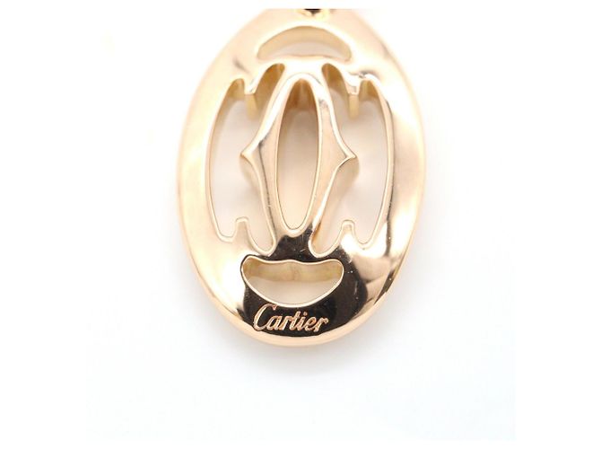 Collana Cartier Double C Diamante D'oro - vista 4