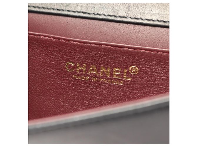 Bolso de hombro Chanel Mini Matelassé Turnlock Negro - vista 4