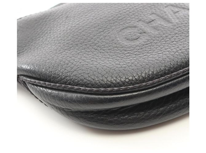 Timeless Borsa a mano/Borsa a tracolla Chanel in pelle nera con frange Nero - vista 6