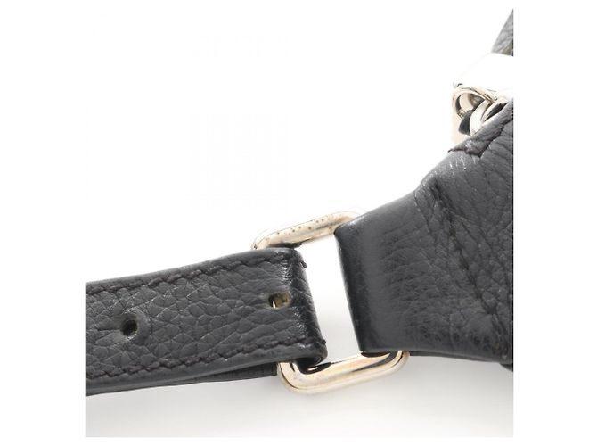 Timeless Borsa a mano/Borsa a tracolla Chanel in pelle nera con frange Nero - vista 7